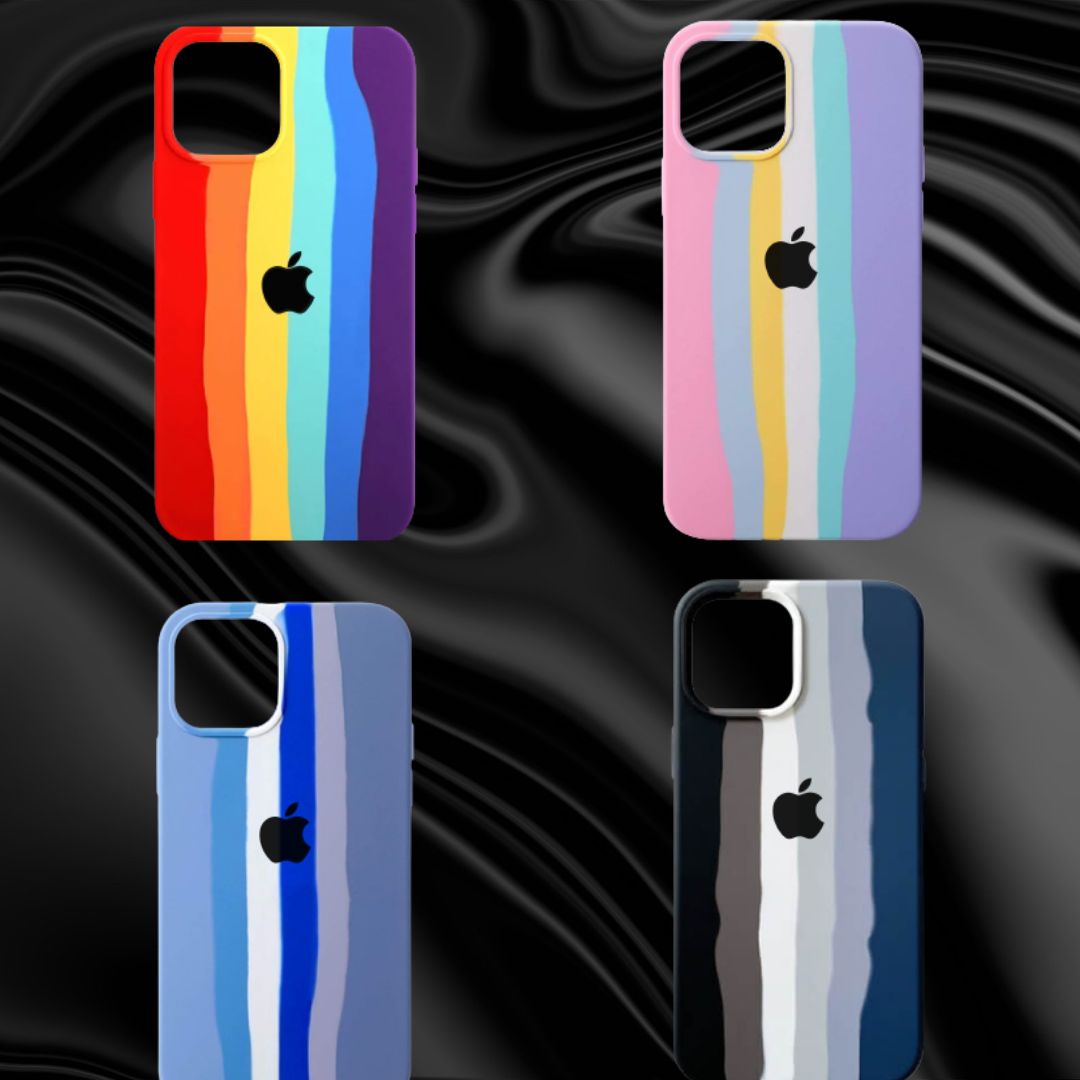 Rainbow Silicon Cases