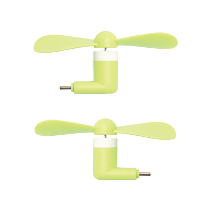 C-Type Mobile Fan Green