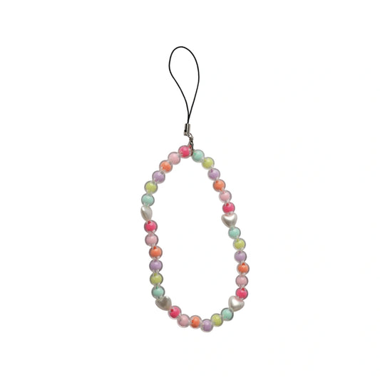 Silver Hearts - Long Phone Charms