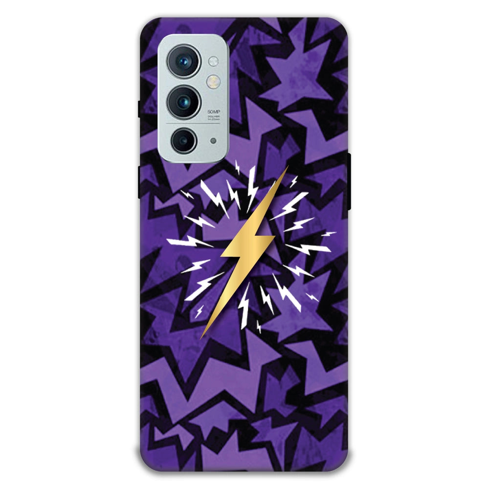 Golden Thunder Bolts -4D Acrylic Case For OnePlus Models