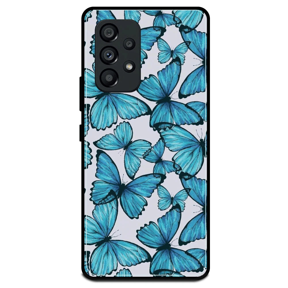 Butterflies - Armor Case For Samsung Models Samsung A53 5G