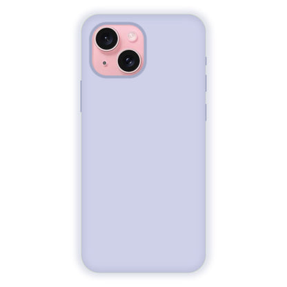 Pastel Blue Liquid Silicon Case For Apple iPhone Models