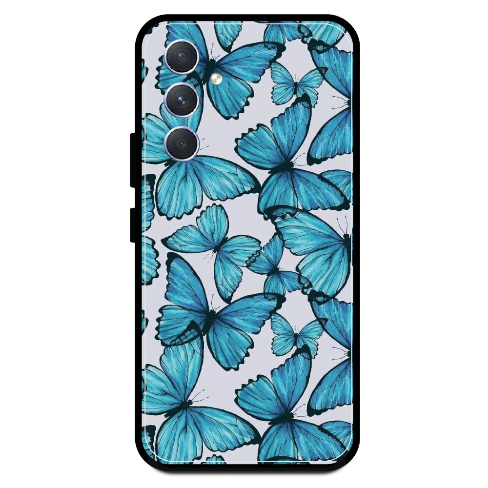 Butterflies - Armor Case For Samsung Models Samsung A54 5G