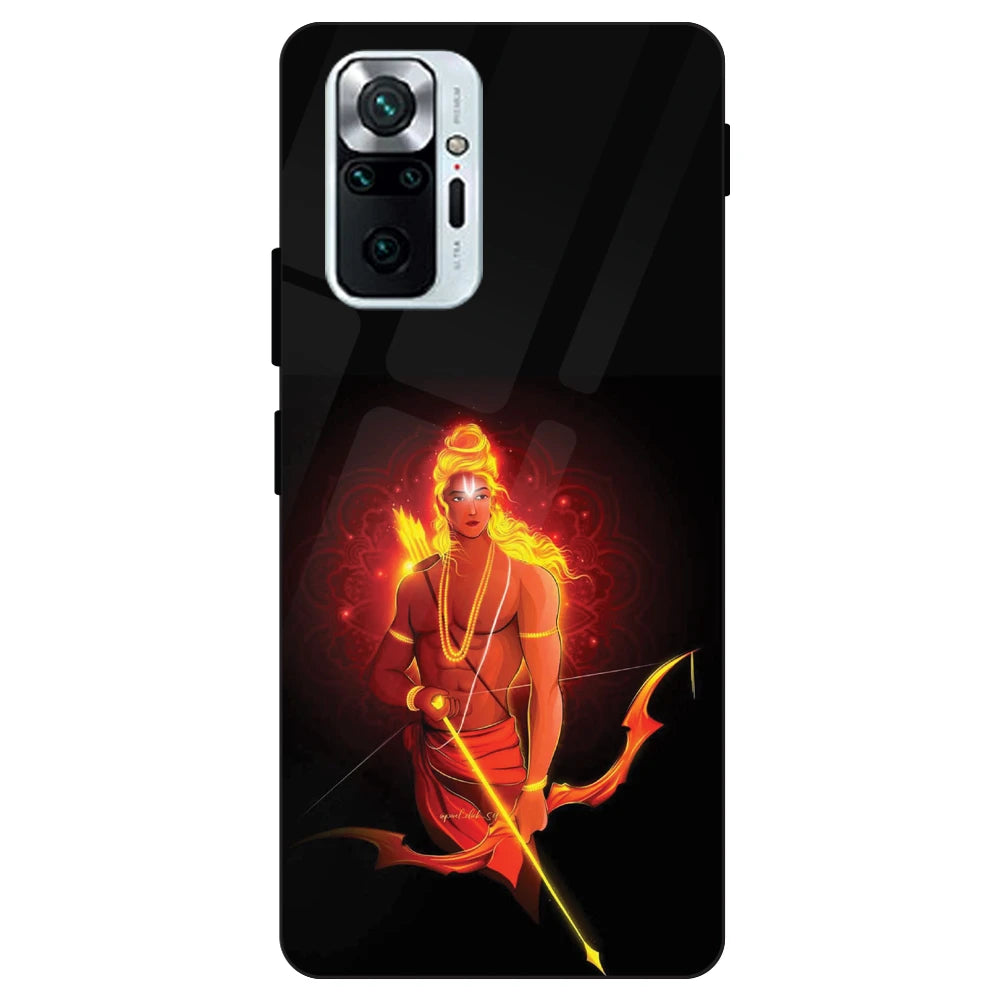 Lord Rama - Glass Cases For Redmi Models