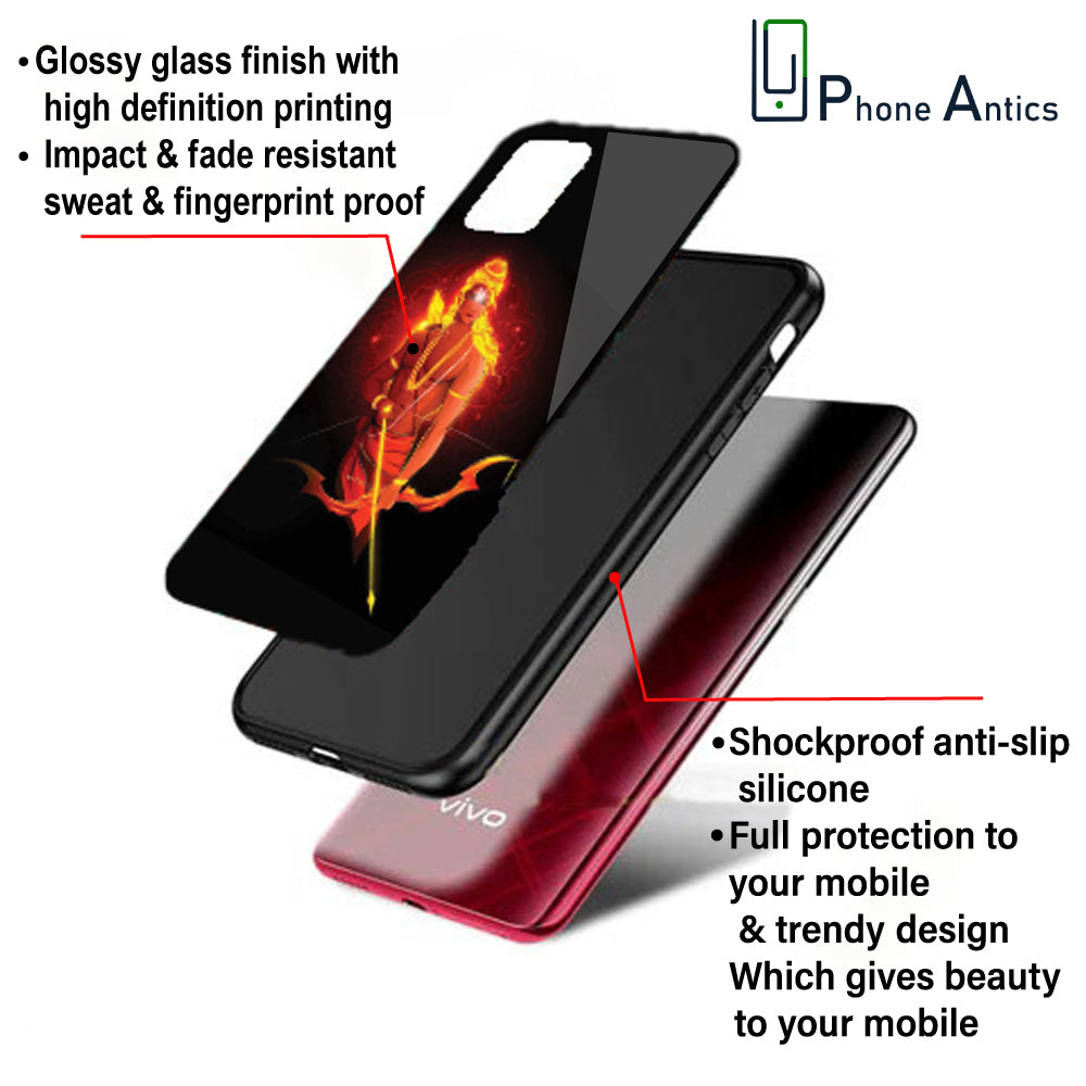 Lord Rama - Glass Case For Samsung Models infographic