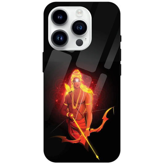 Lord Rama - Glass Cases For iPhone Models