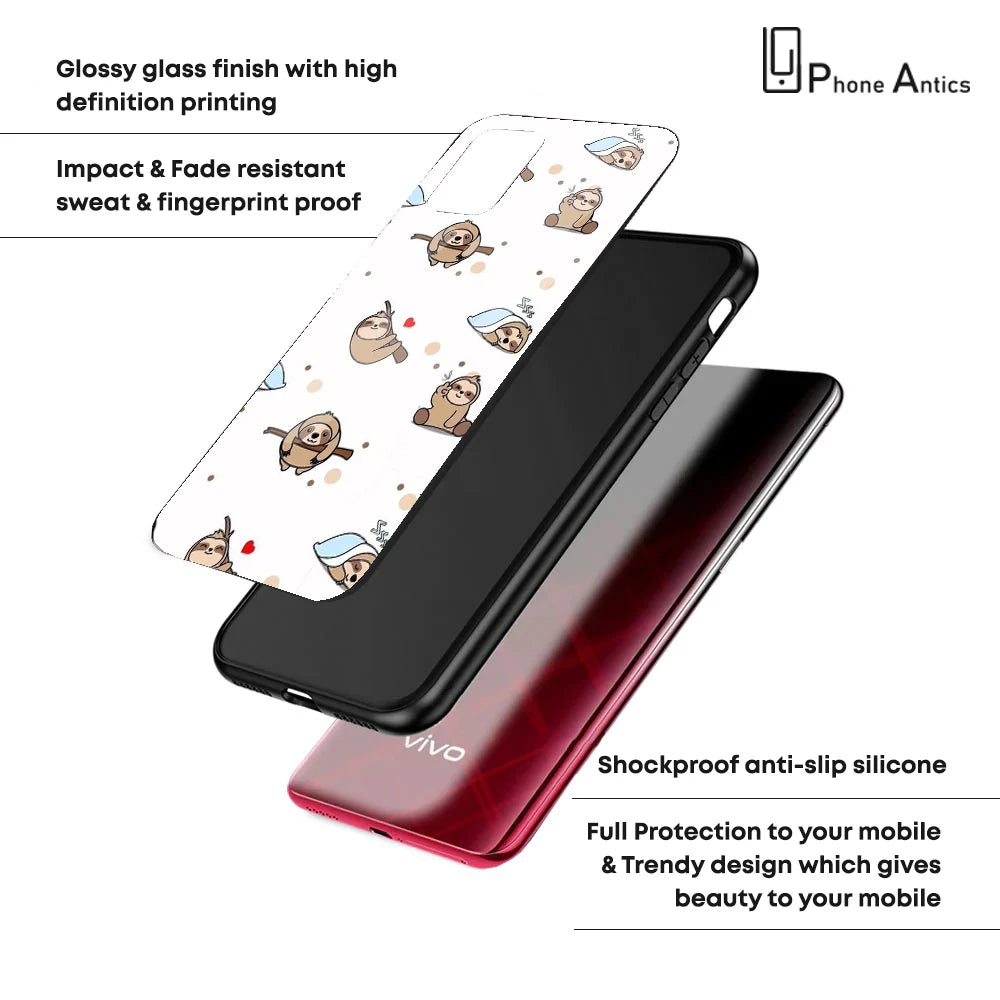 Sloths - Glass Cases For Redmi Models infographic