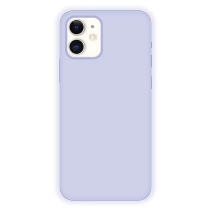 Pastel Blue Liquid Silicon Case For Apple iPhone Models