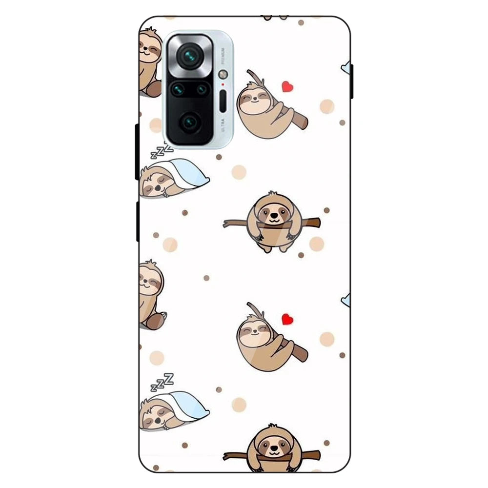 Sloths - Glass Cases For Redmi Models