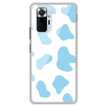 Blue Cow - Clear Printed Case For Redmi Models