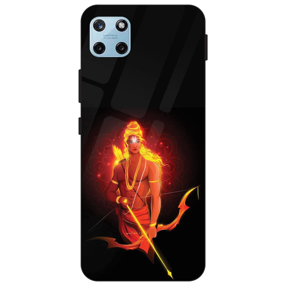 Lord Rama - Glass Case For Realme Models