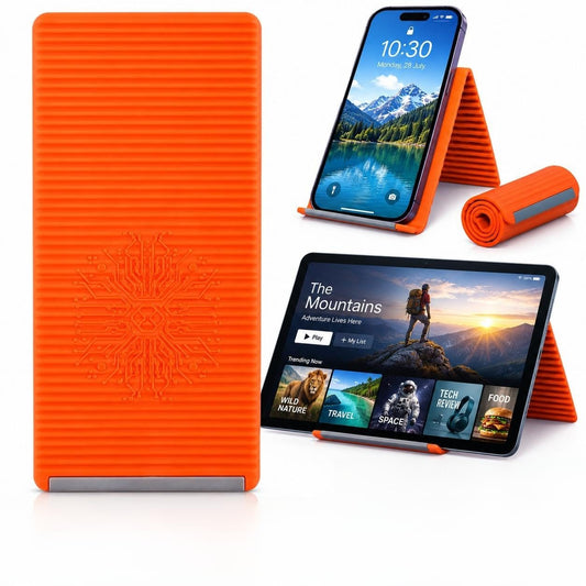 Foldable Phone and Tablet Stand with Anti-Slip Pad