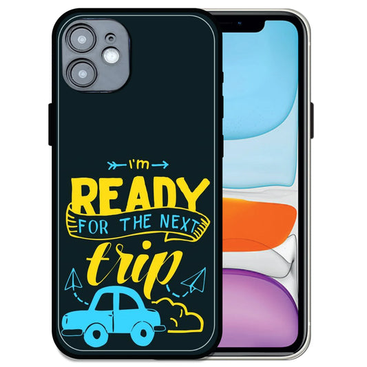 'Next Trip Vibes - Glossy Metal Silicone Case For Apple iPhone 11