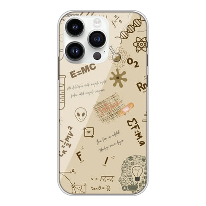 Physics Collage - Silicone Case For Apple iPhone Models