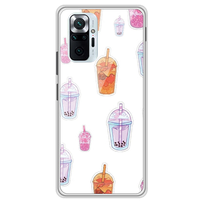 Boba Tea - Clear Printed Case For Redmi Models