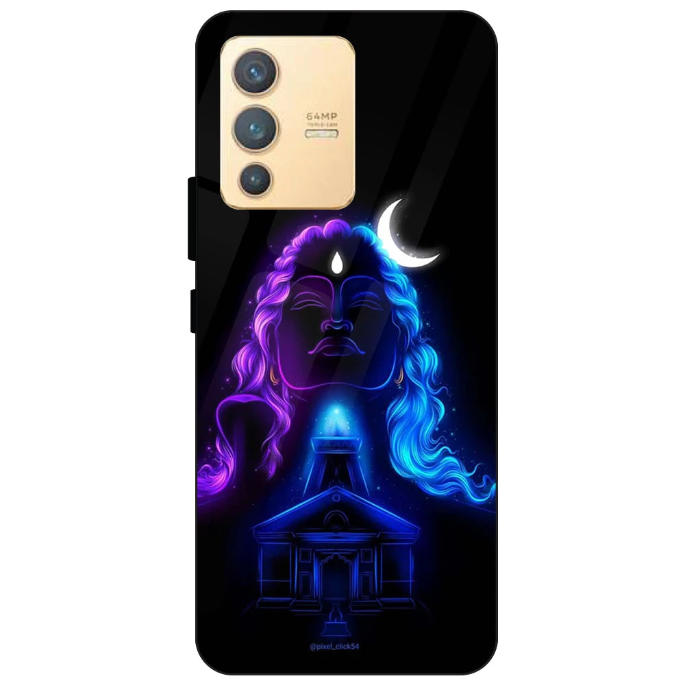 Mahadev - Glass Case For Vivo Models