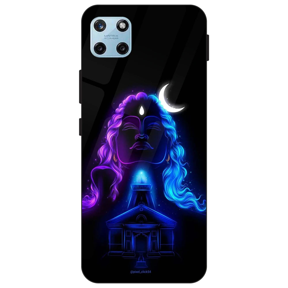 Mahadev - Glass Case For Realme Models