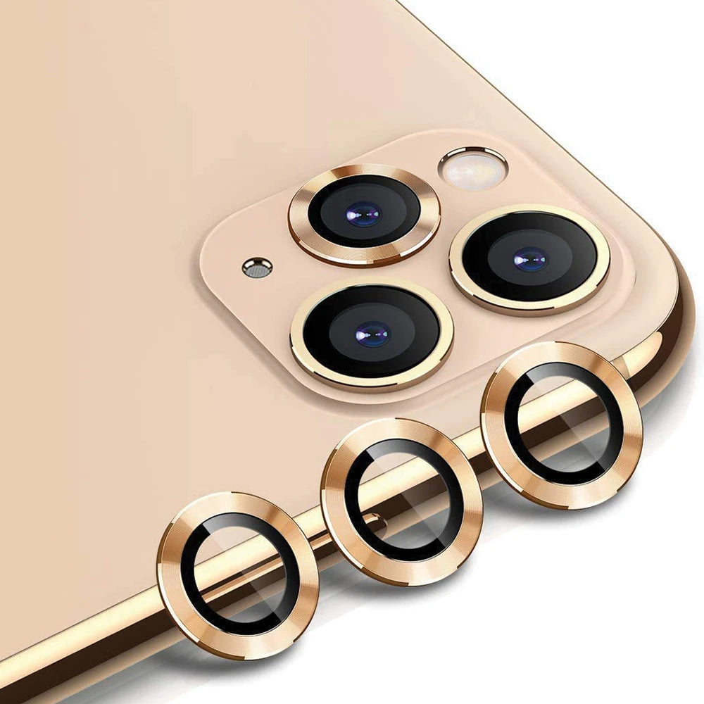 Metallic Camera Lens Protector- Gold iPhone  11 pro
