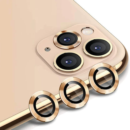 Metallic Camera Lens Protector- Gold iPhone  11 pro max