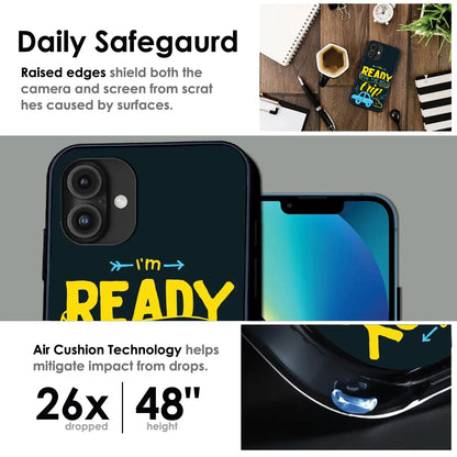 'Next Trip Vibes - Glossy Metal Silicone Case For Apple iPhone Infographic