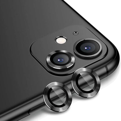 Metallic Camera Lens Protector - Black iPhone 12