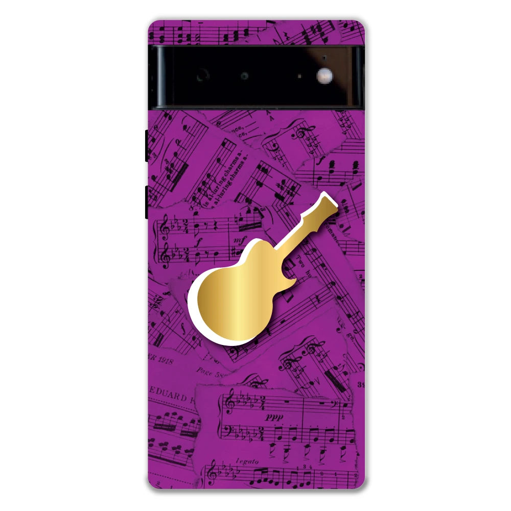 Golden Guitar - 4D Acrylic Case For Google Models