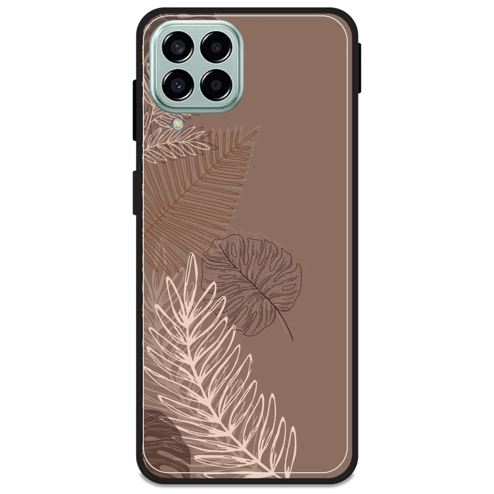 Brown Leaves - Armor Case For Samsung Models Samsung M33 5G