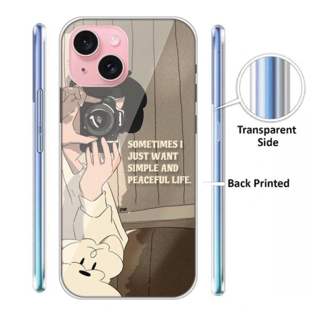 Photographer - Silicone Case For Apple iPhone Models