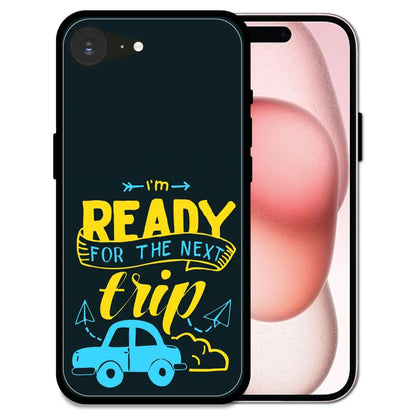 'Next Trip Vibes - Glossy Metal Silicone Case For Apple iPhone 16e