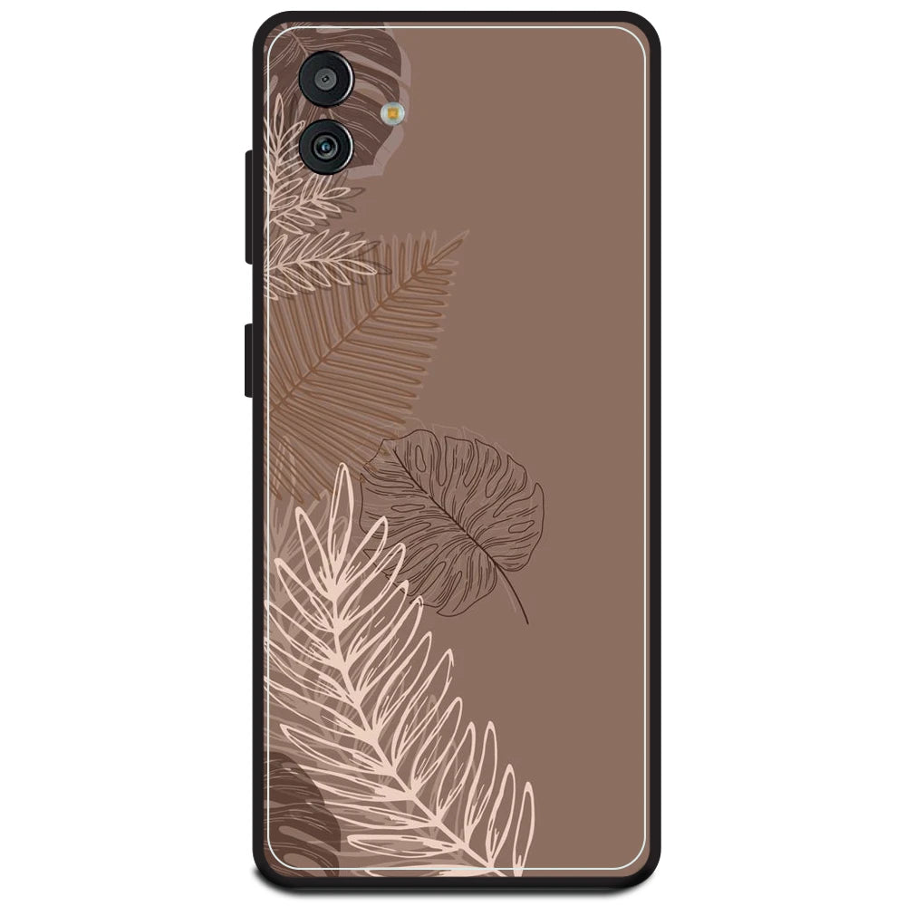 Brown Leaves - Armor Case For Samsung Models Samsung M13 5G