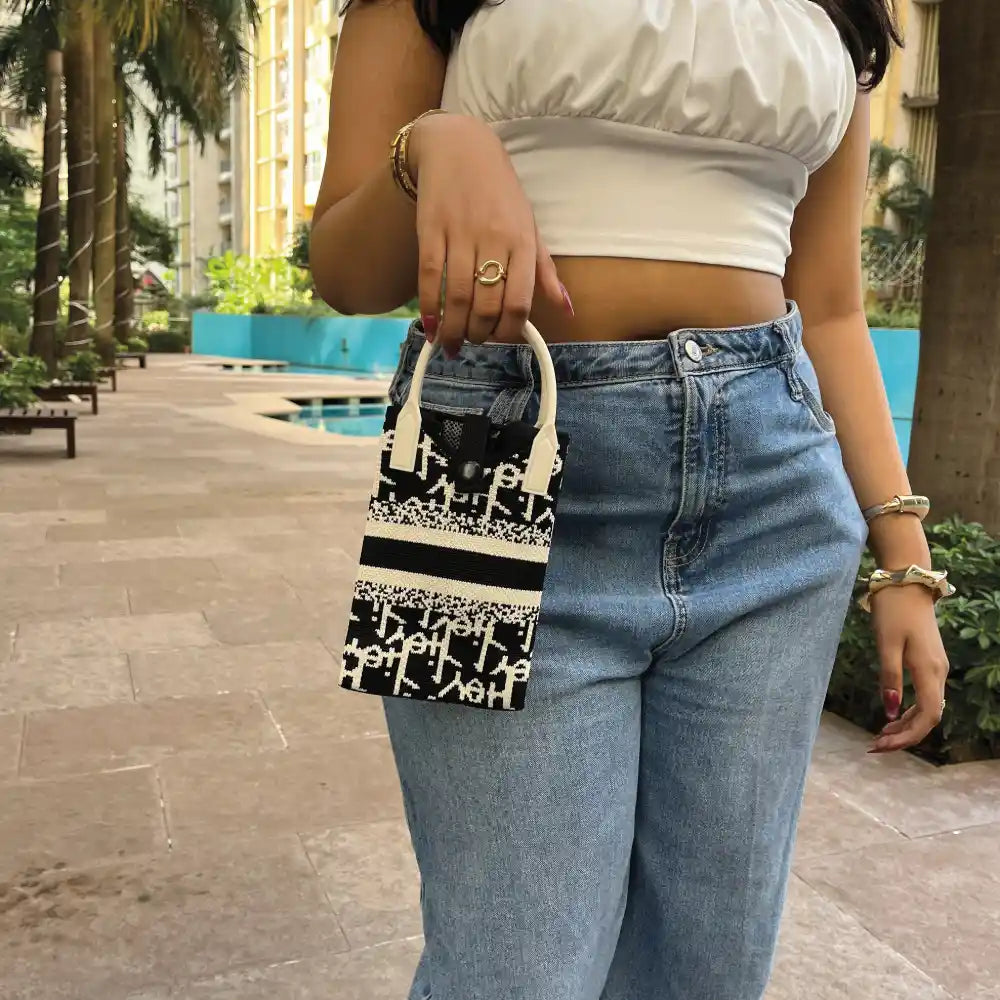 Jute Crossbody Sling Bag for Women Infographic