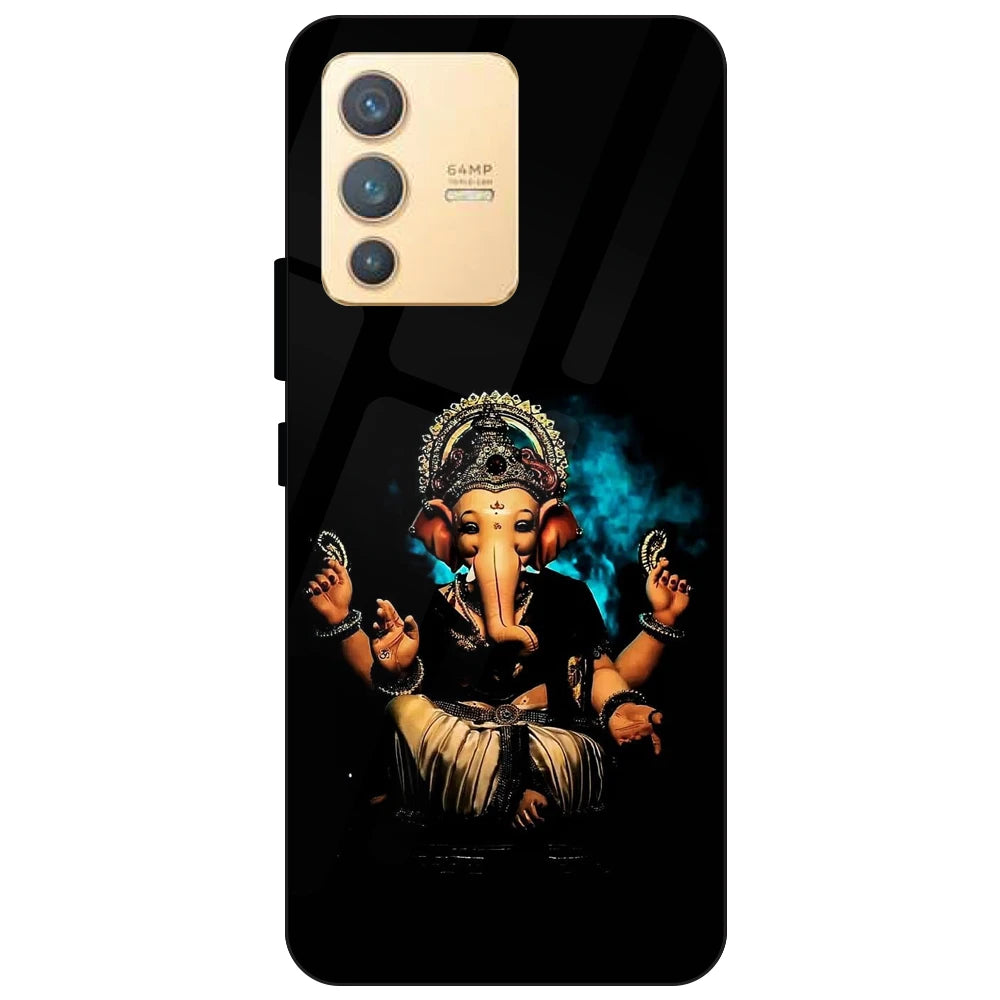 Lord Ganesh - Glass Case For Vivo Models