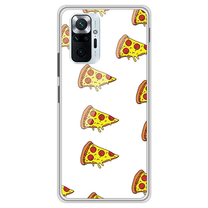 Pizza - Clear Printed Case For Redmi Models