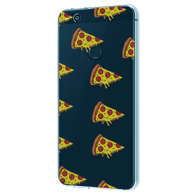 Pizza - Clear Printed Case For Redmi Models