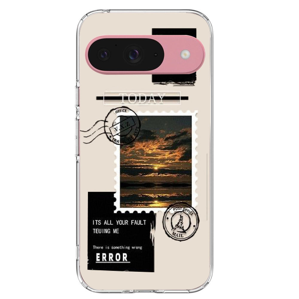 Post Card - Printed Silicone Case For Google Pixel Infographic