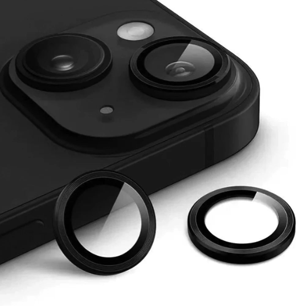 Metallic Camera Lens Protector - Black iPhone 13
