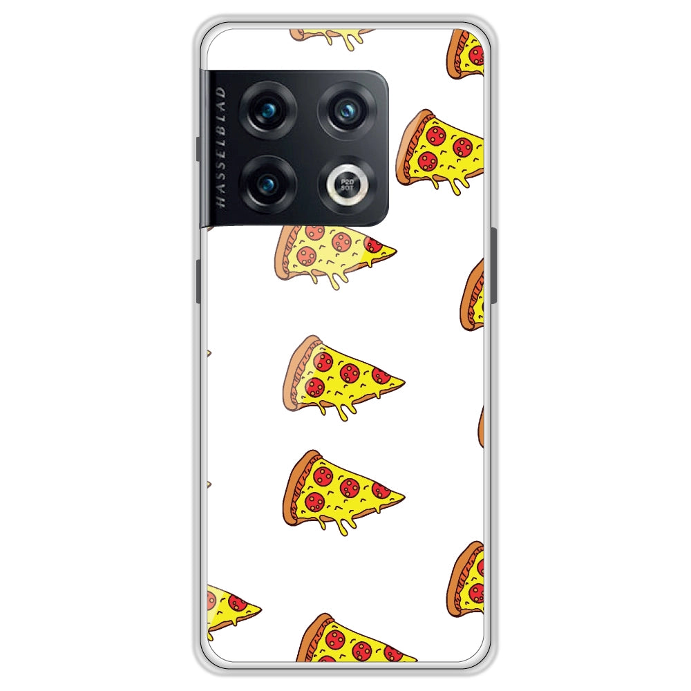 Pizza - Clear Printed Case For OnePlus Models