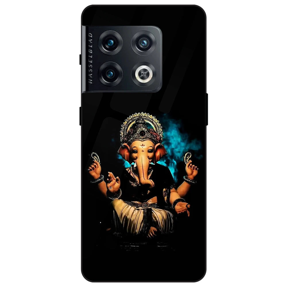 Lord Ganesha - Glass Case For OnePlus Models