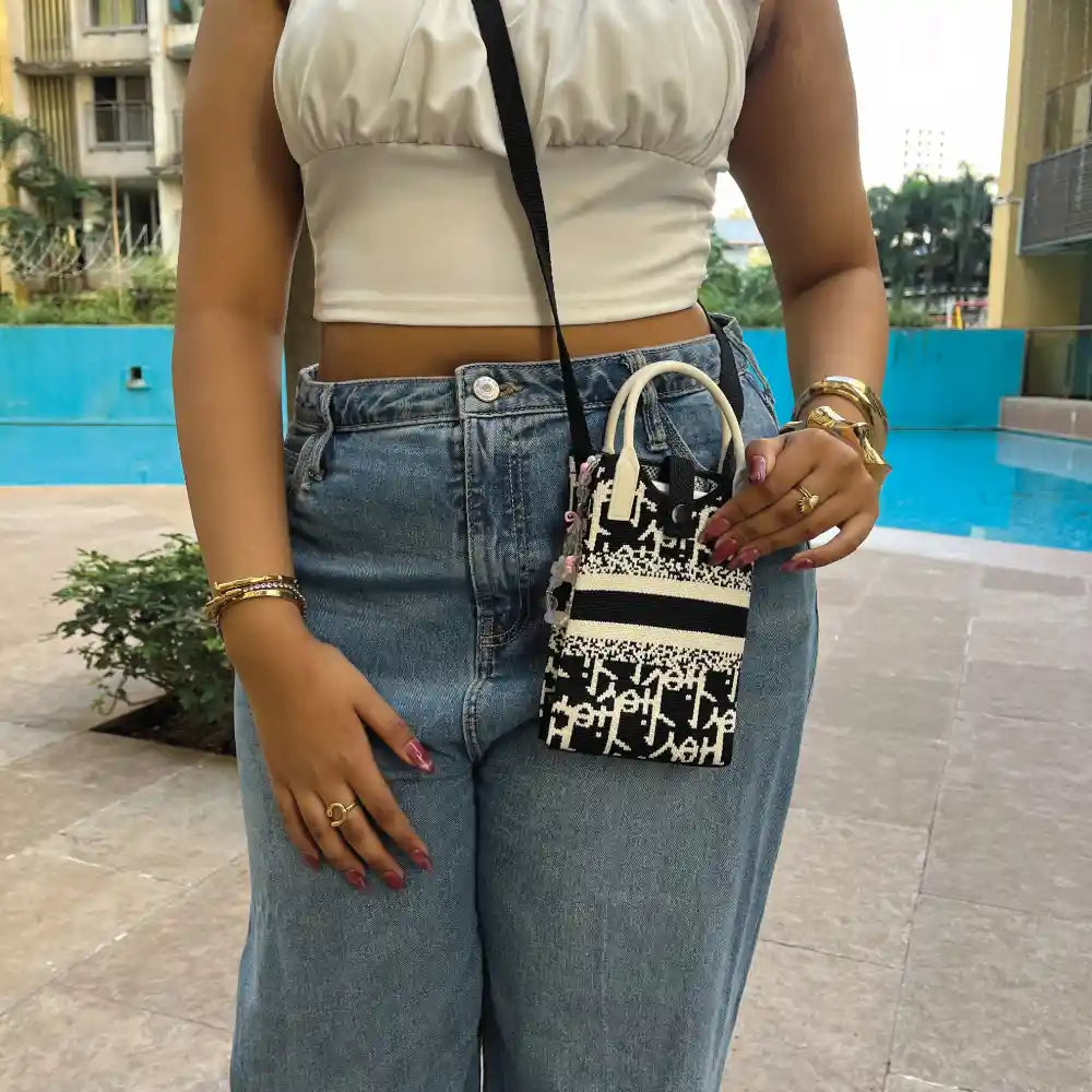 Jute Crossbody Sling Bag for Women Infographic