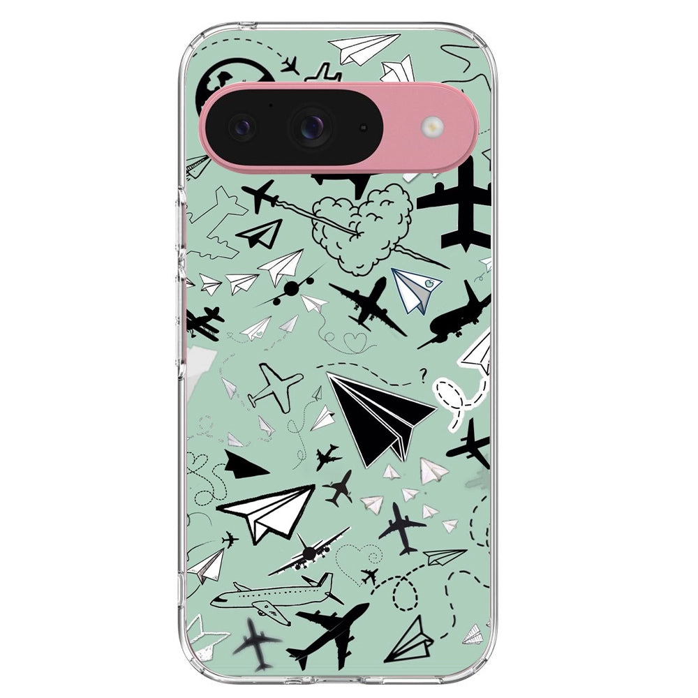 Planes - Printed Silicone Case For Google Pixel Infographic