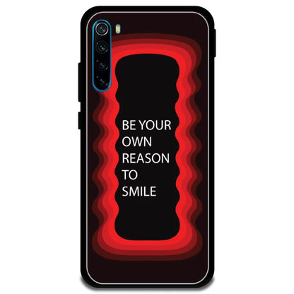 'Be Your Own Reason To Smile'  - Red Armor Case For Redmi Models Redmi Note 8