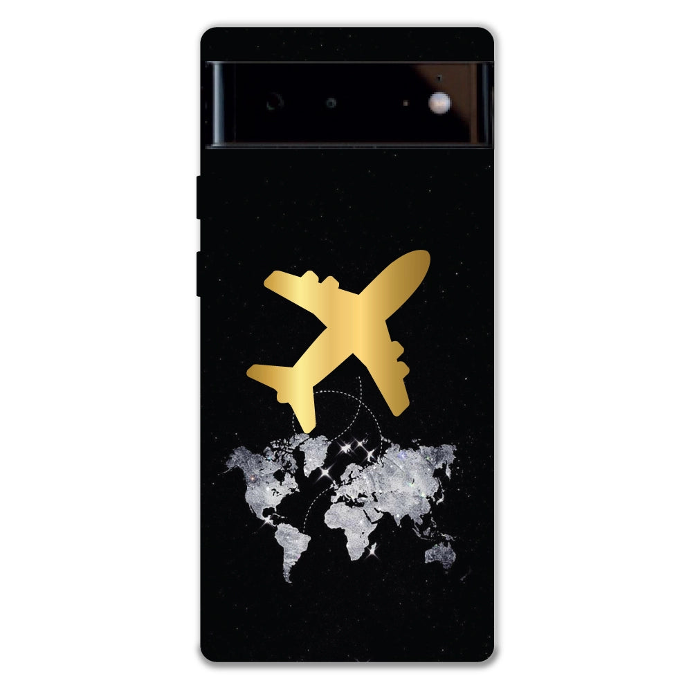 Golden Plane - 4D Acrylic Case For Google Models