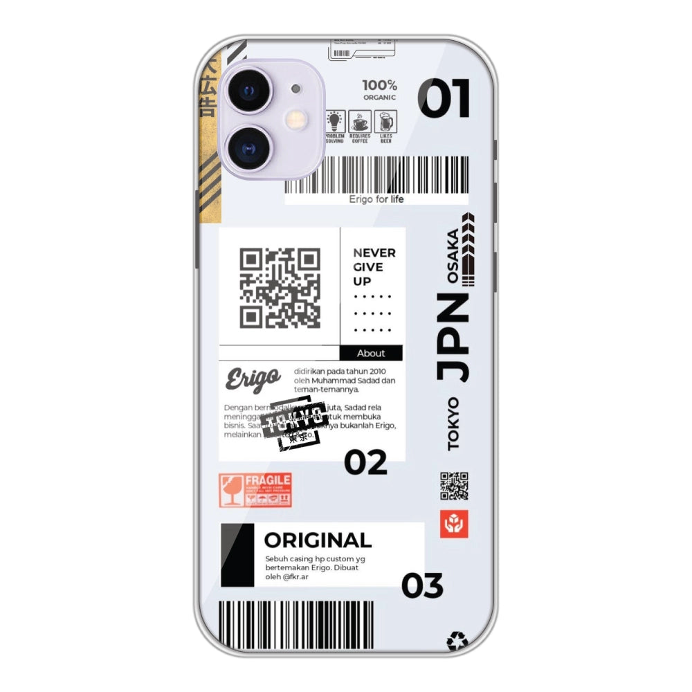 Barcode Labels - Silicone Case For Apple iPhone Models apple iphone 11