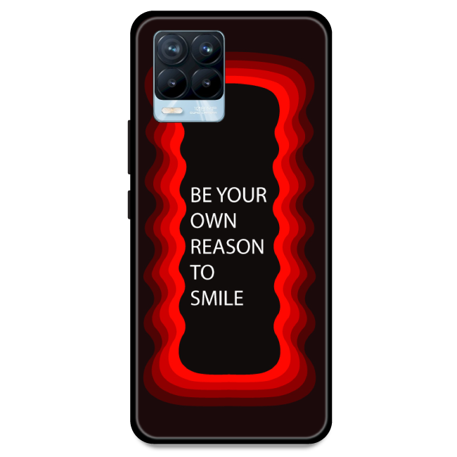 'Be Your Own Reason To Smile' - Red Armor Case For Realme Models Realme 8 Pro
