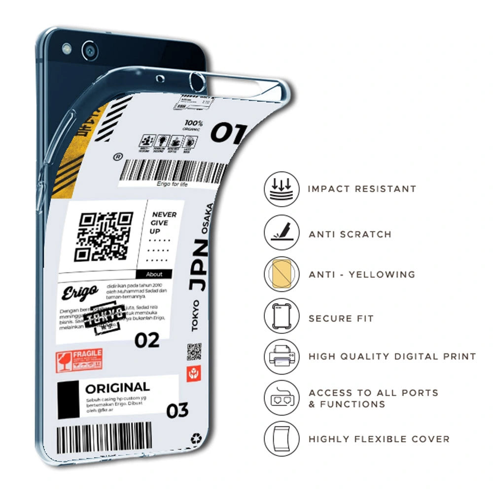 Barcode Labels - Silicone Case For Apple iPhone Models infographic