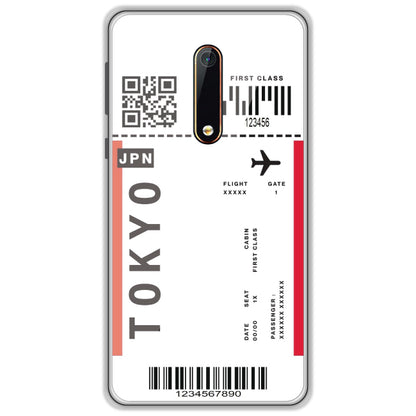 Tokyo Ticket - Clear Printed Case For Nokia Models nokia 6.1 2018