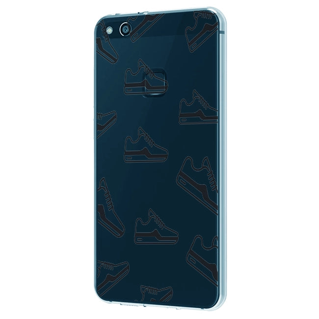 Black Sneakers - Clear Printed Case For Vivo Models infographic