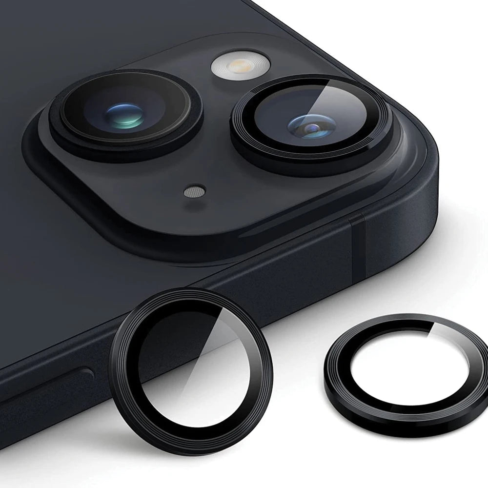 Metallic Camera Lens Protector - Black iPhone 14