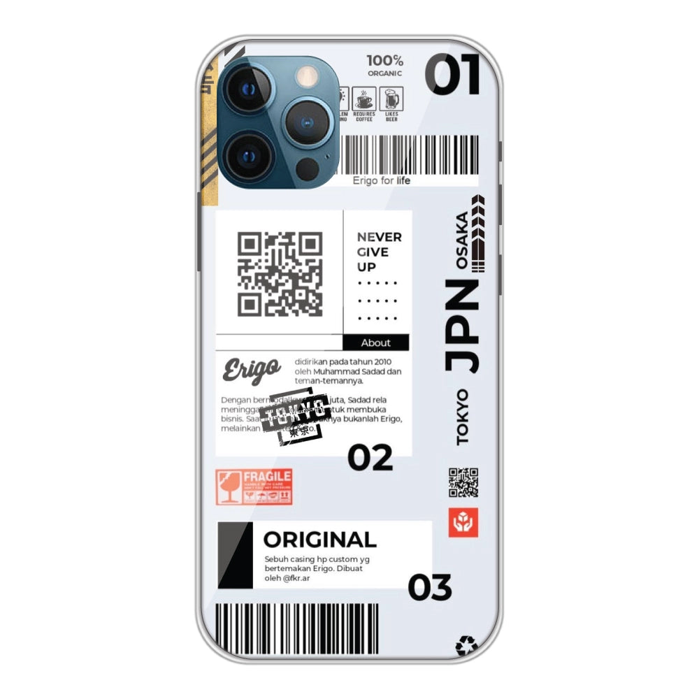 Barcode Labels - Silicone Case For Apple iPhone Models apple iphone 12 pro max