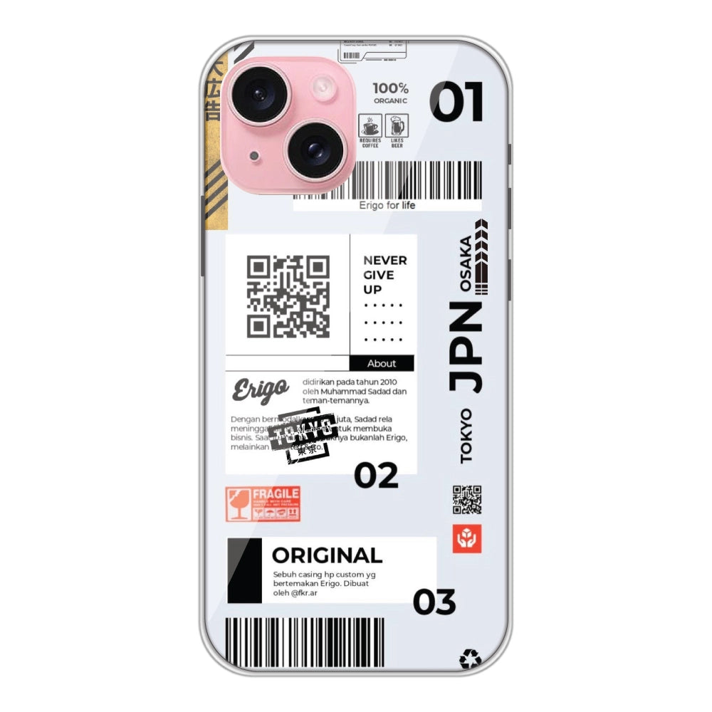 Barcode Labels - Silicone Case For Apple iPhone Models apple iphone 15